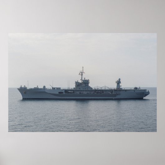 USS Mount Whitney (LCC 20) Poster (Vorne)
