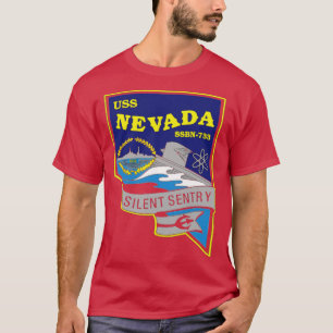 USS Nevada SSBN 733 United Staaten Navy T-Shirt