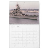 USS New Jersey Calendar Kalender (Jan 2027)