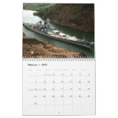 USS New Jersey Calendar Kalender (Feb 2027)