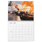 USS New Jersey Calendar Kalender (Mär 2027)