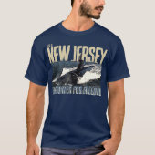 USS NEW JERSEY T-Shirt (Vorderseite)