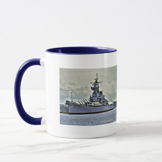 USS New-Jersey Tasse (Links)