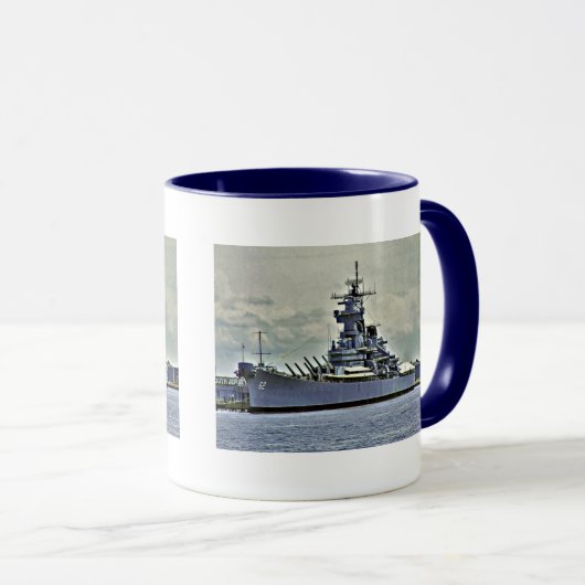 USS New-Jersey Tasse (VorderseiteRechts)