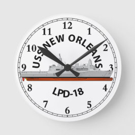 USS NEW ORLEANS, LPD-18, SAN ANTONIO RUNDE WANDUHR