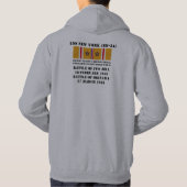 USS NEW YORK (BB-34) HOODIE (Rückseite)