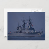USS Nicholson", Zerstörer aus der Fichtenklasse Postkarte (Vorne/Hinten)