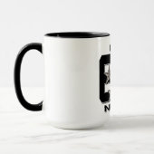 USS NIMITZ 5 STAR BLACK Tasse (Links)