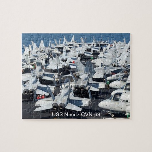 USS Nimitz CVN-68 Jigsaw Puzzle (Horizontal)