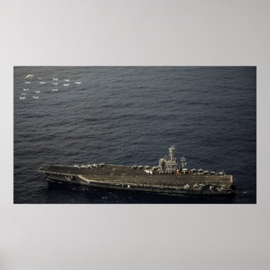 USS Nimitz (CVN 68) Poster (Vorne)