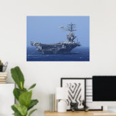 USS Nimitz (CVN 68) Poster (Heimbüro)