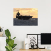 USS Nimitz (CVN 68) Poster (Heimbüro)