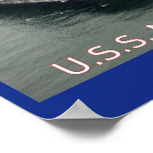 USS Nimitz CVN-68 Poster (Ecke)