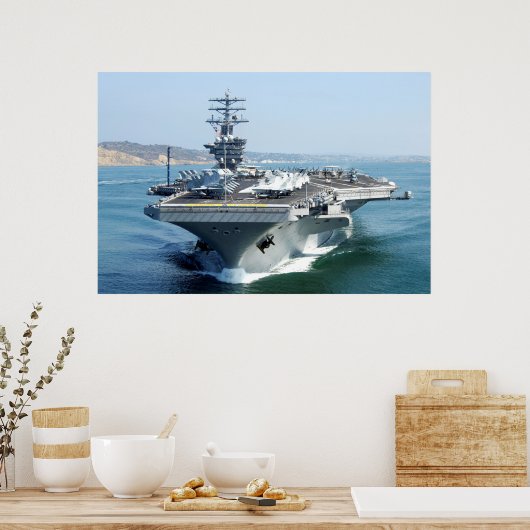 USS Nimitz (CVN 68) Poster (Küche)
