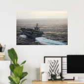 USS Nimitz (CVN 68) Poster (Heimbüro)