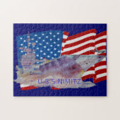 USS Nimitz CVN-68 Puzzle (Horizontal)