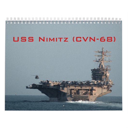 USS Nimitz Kalender (Titelbild)
