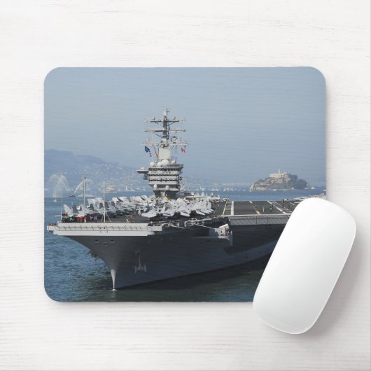 USS Nimitz Mousepad (Mit Mouse)