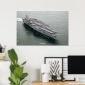 USS Nimitz Poster (Heimbüro)