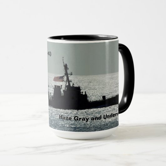USS NITZE (DDG94), Haze Gray and Underway, Tasse (VorderseiteRechts)