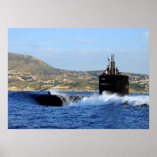 USS Norfolk (SSN 714) Poster (Vorne)