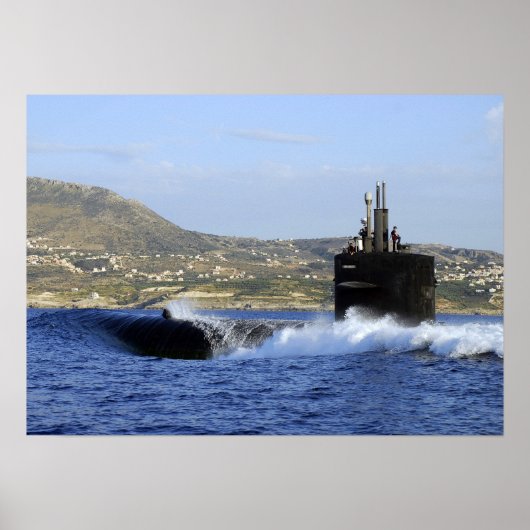 USS Norfolk (SSN 714) Poster (Vorne)