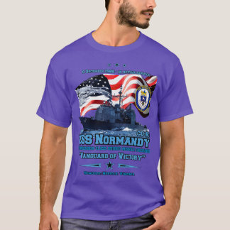 USS Normandy CG60 Ticonabweichaclass cruiser T-Shirt