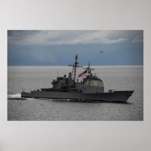 USS Normandy (CG 60) Poster