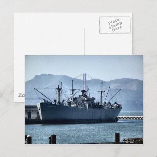 USS O'Brien Postkarte (Vorne/Hinten)