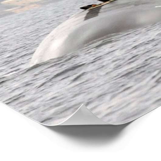 USS Oklahoma City (SSN 723) Poster (Ecke)