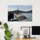USS Olympia (SSN 717) Poster (Heimbüro)