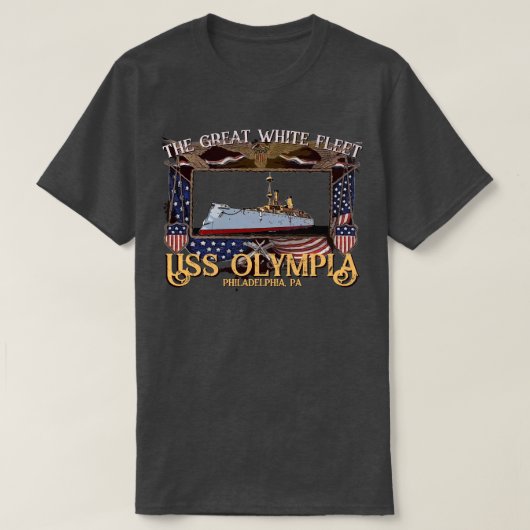 USS OLYMPIA T-Shirt (Design vorne)