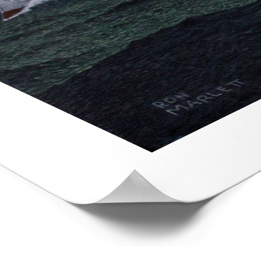 USS Oregon - 1896 Poster (Ecke)