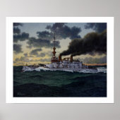 USS Oregon - 1896 Poster (Vorne)