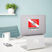 USS Oriskany (beste Wracks) Aufkleber (Laptop auf Schreibtisch)