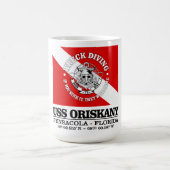 USS Oriskany (beste Wracks) Kaffeetasse (Mittel)
