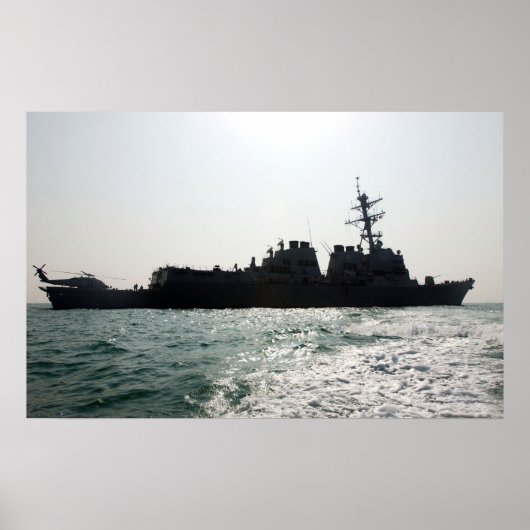 USS Oscar Austin (DDG 79) Poster (Vorne)