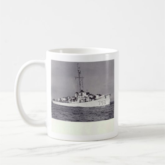 USS PARLE DD708 KAFFEETASSE (Links)