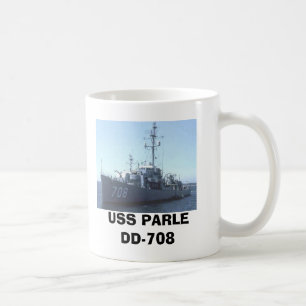 USS PARLE DD708 KAFFEETASSE