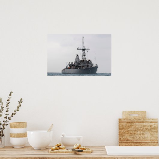 USS Patriot (MCM 7) Poster (Küche)