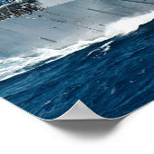 USS Paul Hamilton (DDG 60) Poster (Ecke)