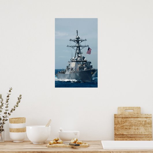 USS Paul Hamilton (DDG 60) Poster (Küche)