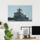 USS Pearl Harbor (LSD 52) Poster (Heimbüro)