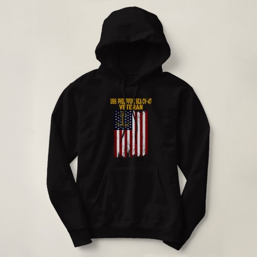 USS Philippine Sea CV-47 Flugzeugträger Hoodie (Design vorne)