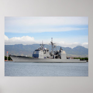 USS Port Royal (CG 73) Poster