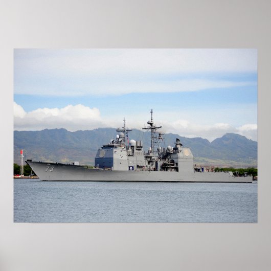 USS Port Royal (CG 73) Poster (Vorne)