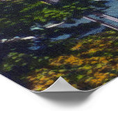 USS Portland Passing Under St. John's Bridge Poster (Ecke)