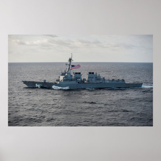 USS Preble (DDG 58) Poster (Vorne)