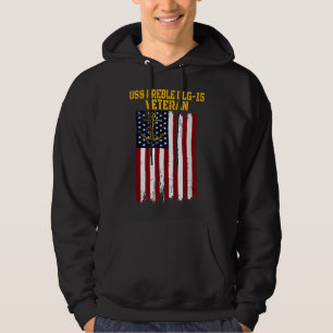 USS Preble DLG-15 Zerstörer Veteran's Day Veteran' Hoodie