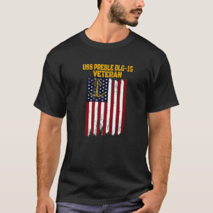 USS Preble DLG-15 Zerstörer Veteran's Day Veteran' T-Shirt